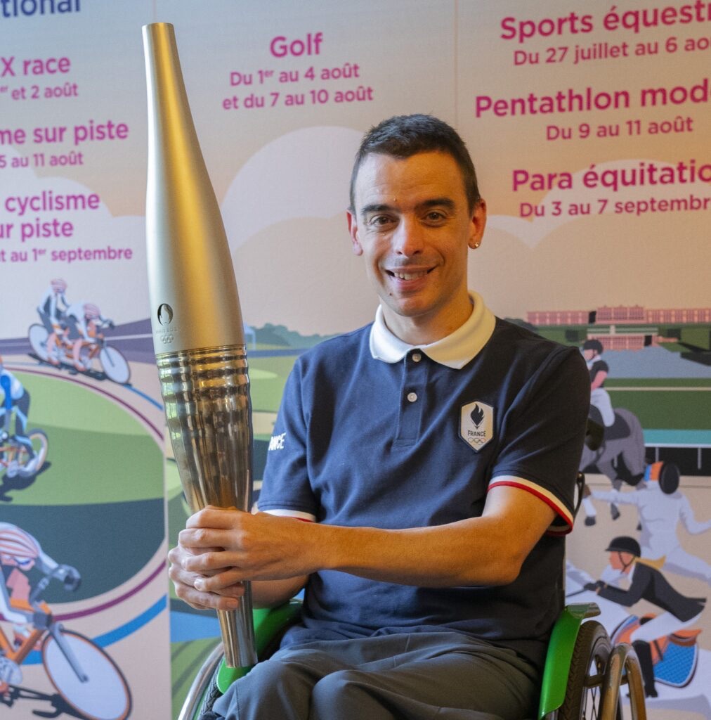 Jonathan à la soirée des porteurs de flamme&nbsp;!