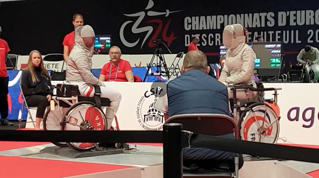 Les championnats d’Europe d’escrime fauteuil&nbsp;2024