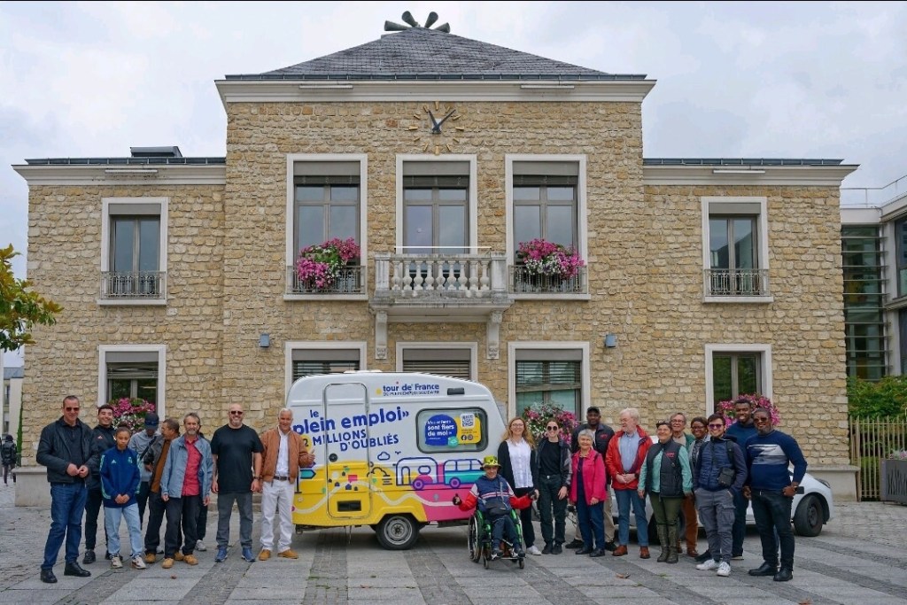 La caravane du Tour de France du Plein Emploi&nbsp;Solidaire